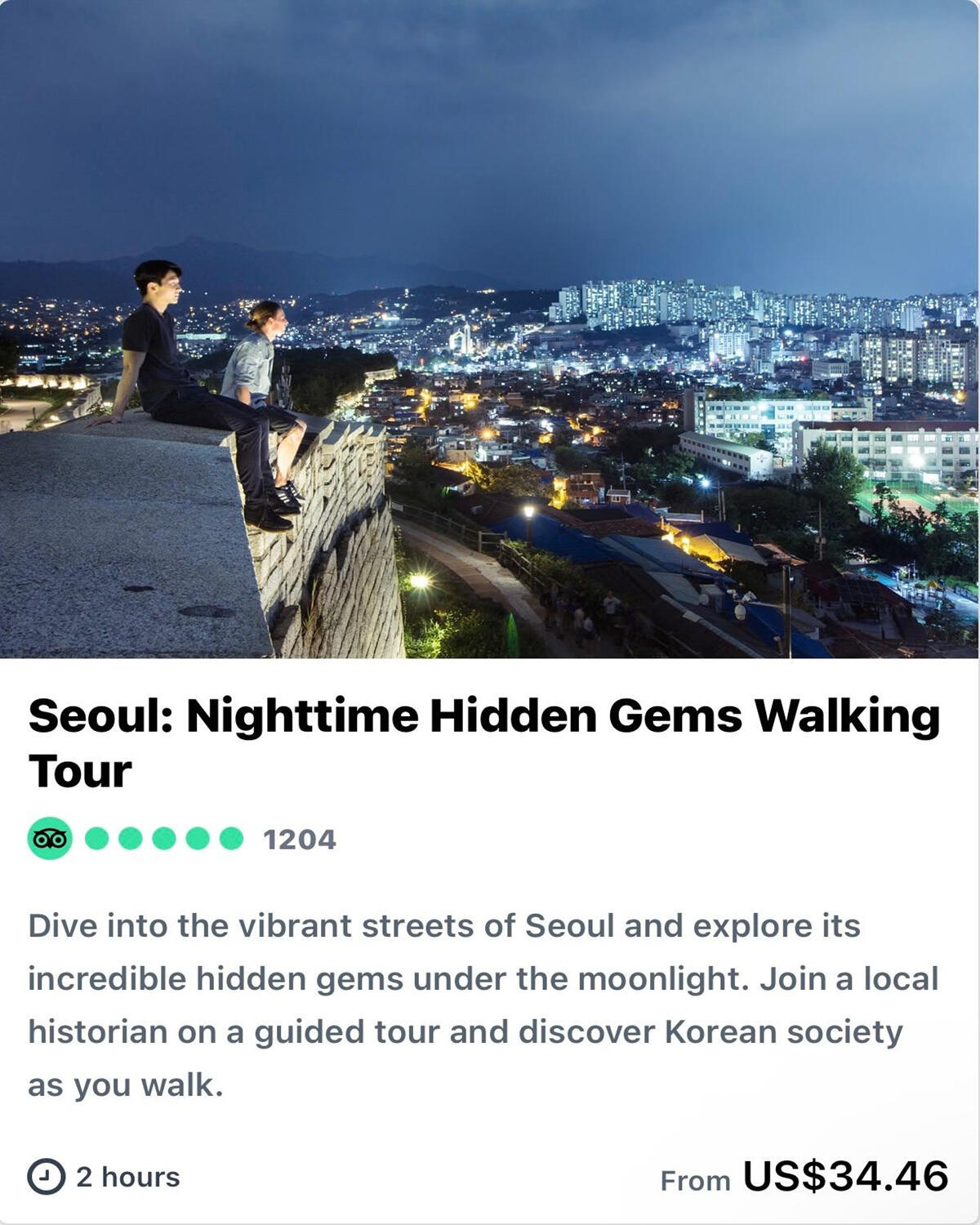 Seoul: Nighttime Hidden Gems Walking Tour